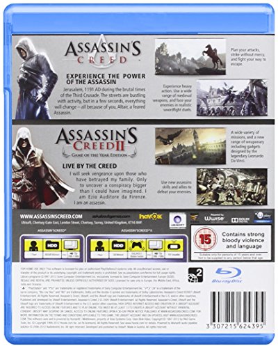 Assassin's Creed 1 & 2 - Ubisoft Double Pack (PS3)