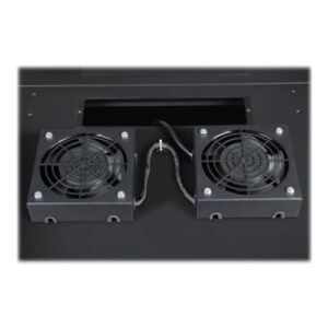 TRIPP LITE Wall-Mount Roof Fan Kit, 2 High-Performance Fans, 120V, 210 CFM, 5-15P Plug, 2-Year Warranty (SRFANWM)