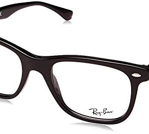 Ray-Ban RX5248-2000 Eyeglasses, Black, 51 mm