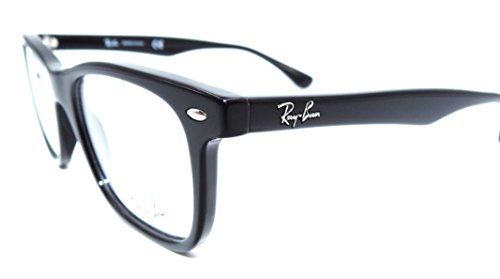 Ray-Ban RX5248-2000 Eyeglasses, Black, 51 mm