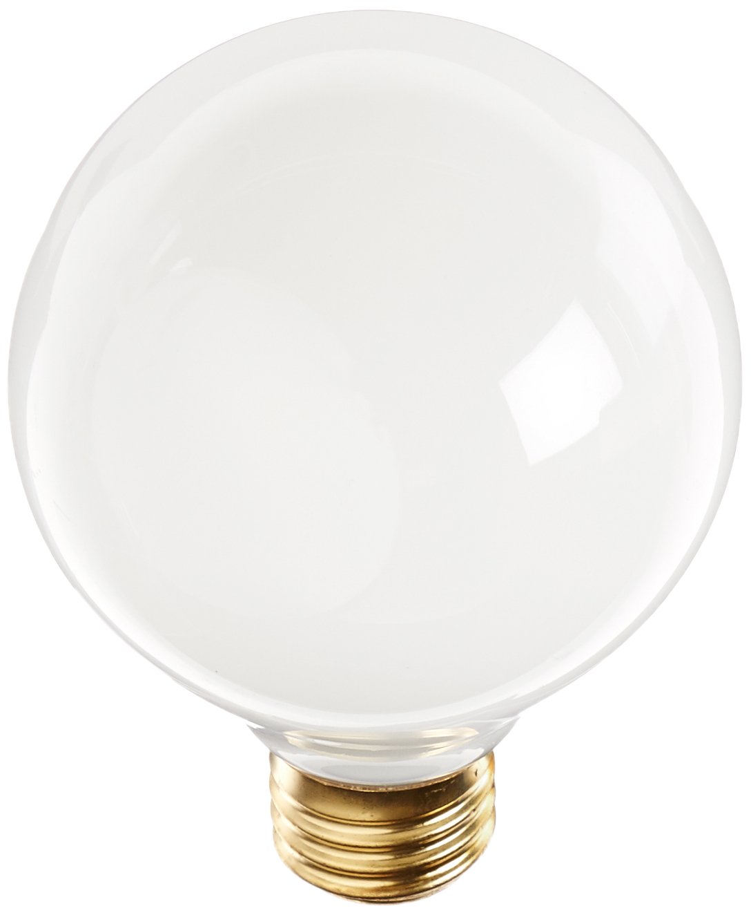 Bulbrite Incandescent G25 Medium Screw Base (E26) Light Bulb, 25 Watt, White