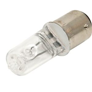 Bulbrite 100W 120V T4 Clear Halogen DC Bayonet Bulb