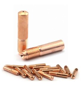 weldingcity pack of 10 contact tip 087299/770174 (0.023") for miller "m" series and hobart "h" series mig welding guns