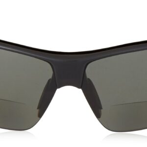 Suncloud Zephyr +2.50 Polarized Reader Sunglasses, Black Frame, Gray Polycarbonate Lenses