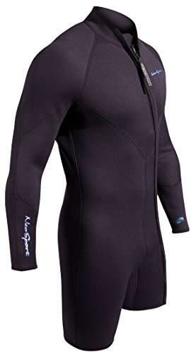 NeoSport Men's Neoprene 5mm Waterman Wetsuit Jacket, Large