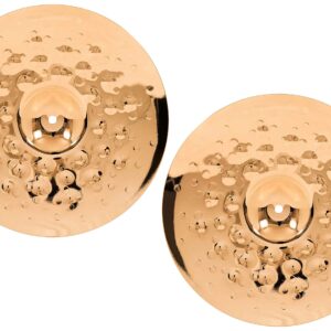 Meinl 14" Hihat (Hi Hat) Cymbal Pair - Classics Custom Extreme Metal - Made in Germany, 2-YEAR WARRANTY (CC14EMH-B)