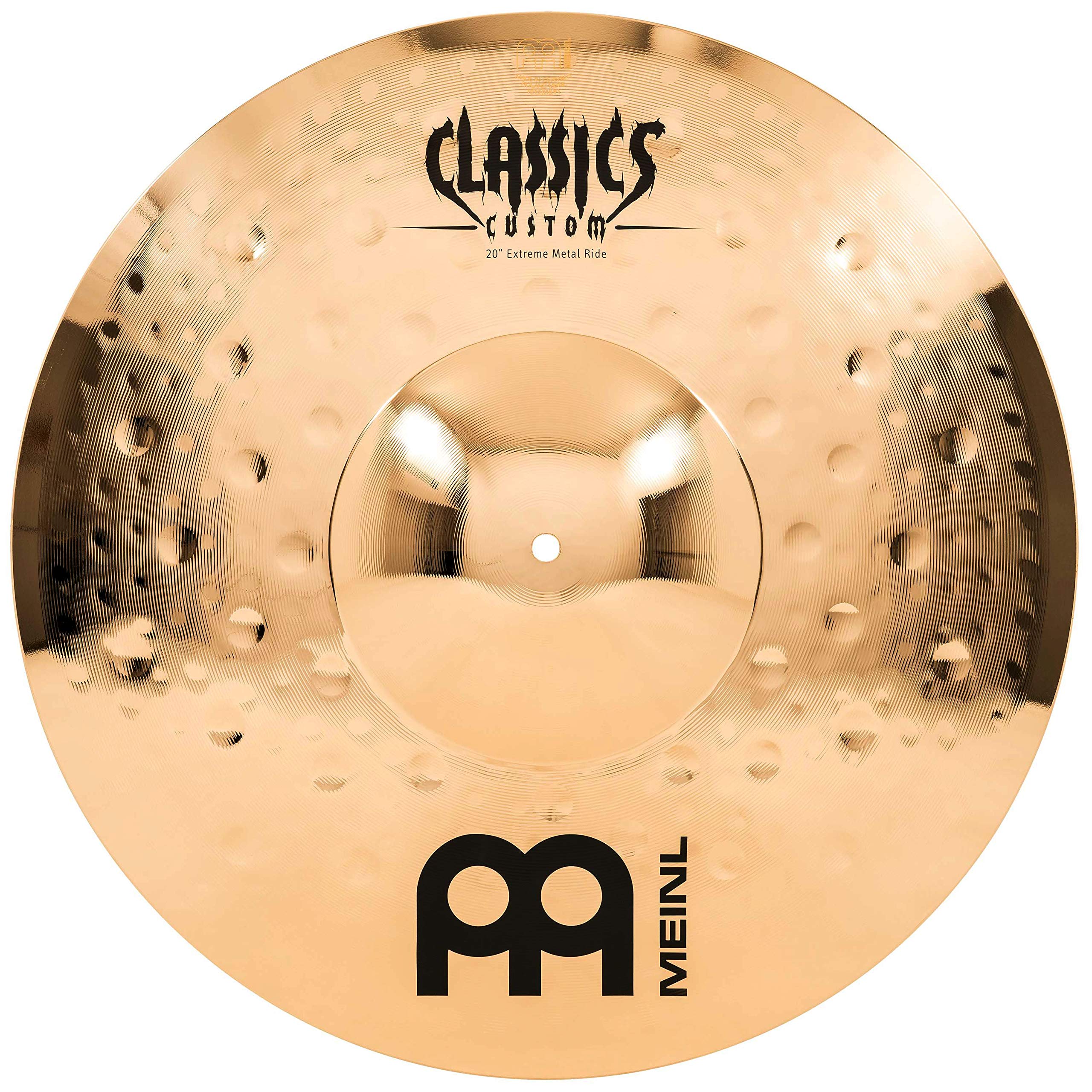 Meinl Cymbals CC-EM480 Classics Custom Extreme Metal Cymbal Box Set Pack with 14" Hi Hat, 18" Crash, 20" Ride (VIDEO)