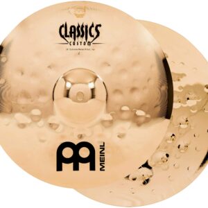 Meinl Cymbals CC-EM480 Classics Custom Extreme Metal Cymbal Box Set Pack with 14" Hi Hat, 18" Crash, 20" Ride (VIDEO)