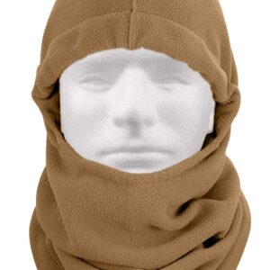 Rothco Polar Fleece Adjustable Balaclava, Coyote