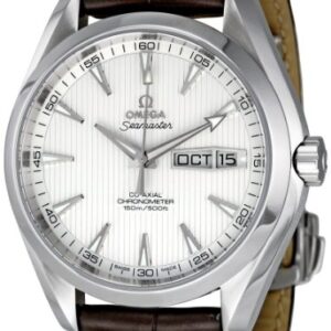 Omega Men's 231.13.43.22.02.001 Aqua Terra Silver Dial Watch