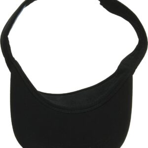 Costa Cotton Visor, Black