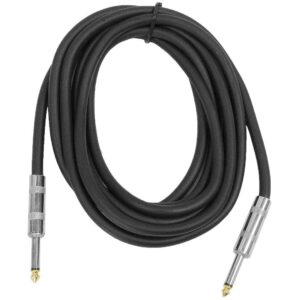 seismic audio - 10 foot 1/4" to 1/4" speaker cable - pa dj patch cord