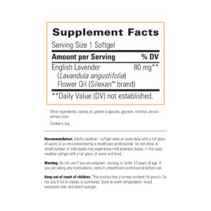 Integrative Therapeutics – Lavela WS 1265 - Clinically Studied Lavender Essential Oil Supplement - Calms Nervousness* - Reduces Stress* - 60 Softgels