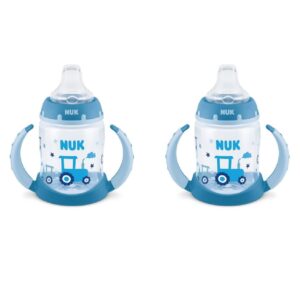 NUK Learner Cup Sea Creatures -Boys ,5-Ounce (2 Count)