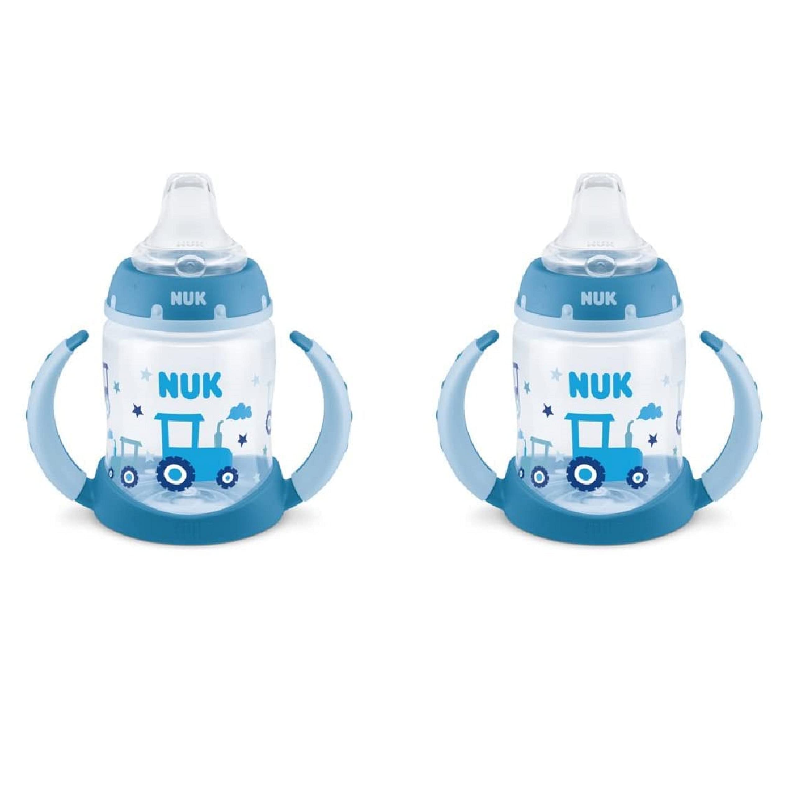 NUK Learner Cup Sea Creatures -Boys ,5-Ounce (2 Count)