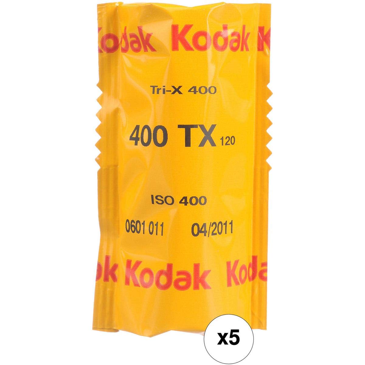 kodak 115 3659 Tri-X 400 Professional 120 Black and White Film 5 Roll Propack