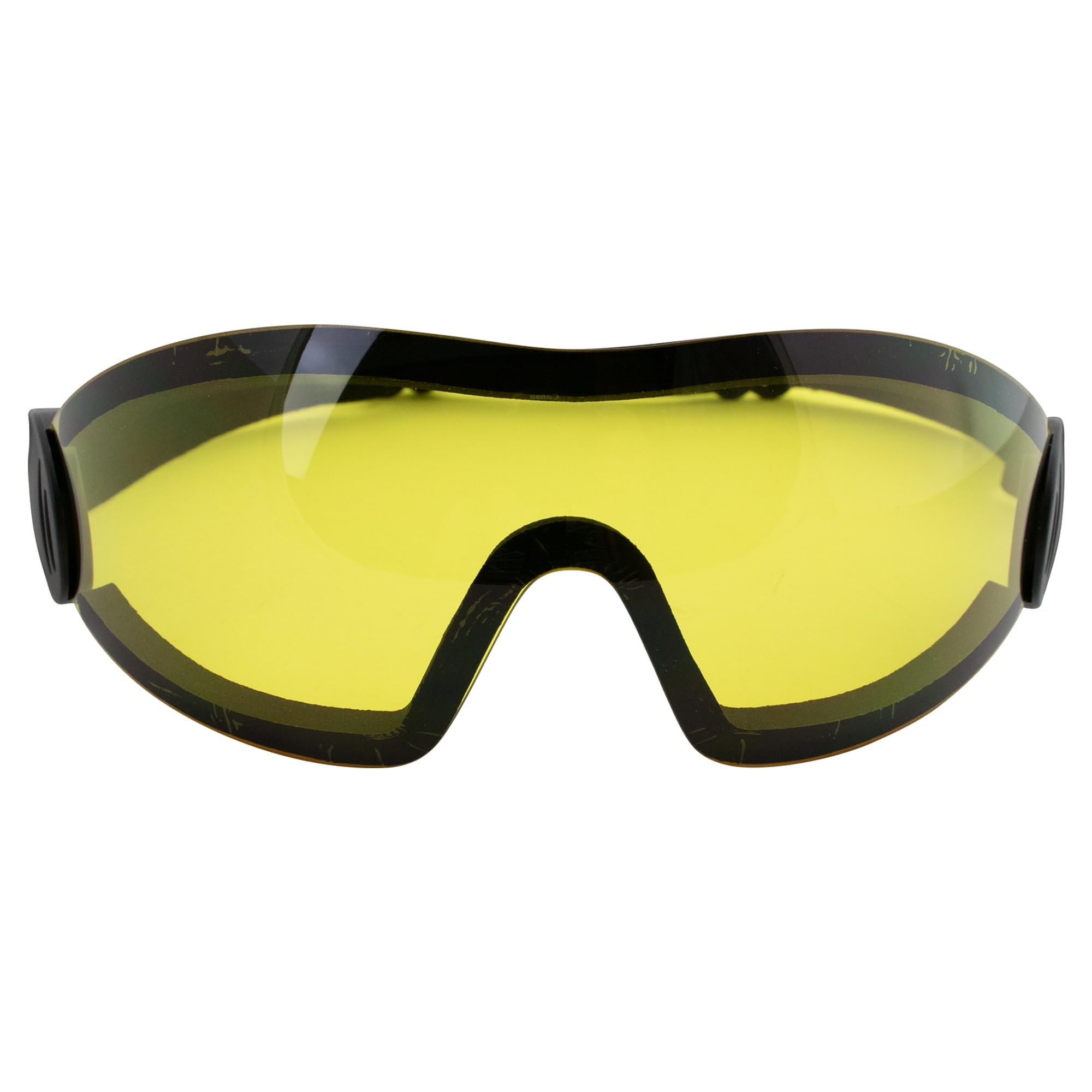 Global Vision 3 Motorcycle Goggles Clear Smoke Yellow Anti-Fog Lenses Flare Skydive Goggles