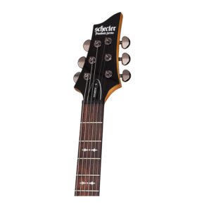 Schecter Omen-6 6-String Electric Guitar (Right-Hand, Black)