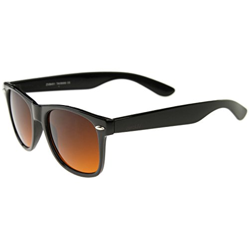 Blue Blocking Driving Wayfarers Sunglasses Amber Tinted Lens 8451