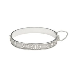 biddy murphy soul mate bracelet anam cara sterling silver hinged made in ireland