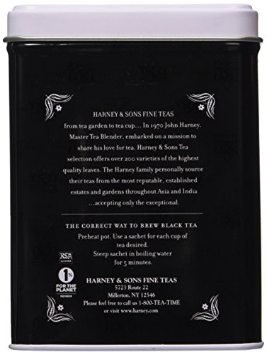 Harney & Sons SoHo Chocolate Coconut Tea - 20 Count Sachet Tin