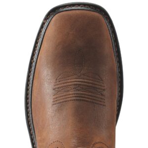 Ariat Mens Sierra Wide Square Toe Work Boot Aged Bark 8 Wide