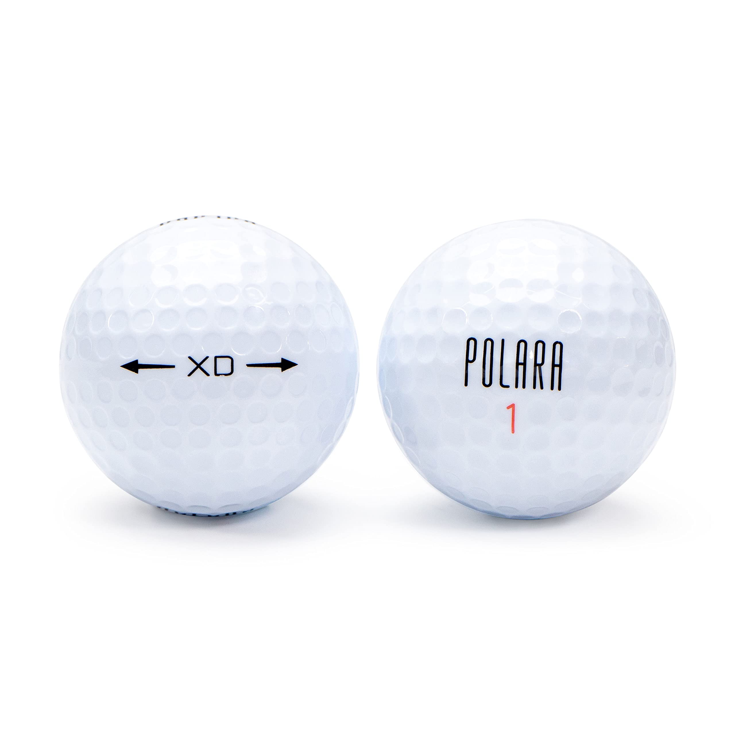 Polara Ultimate Straight Premium Golf Balls | Hook and Slice Correction | Handicap Range 12+ | Perfect for Recreational Golfers | 1 Dozen (12-Balls) | 2pc Construction of Central Core and Outer Cover