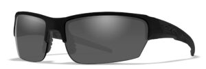 wiley x wx saint chsai08 tactical sunglasses matte black frame with changeable smoke grey lenses ballistic rated