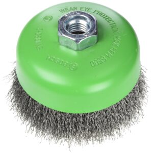 Bosch Professional 2608622103 Wire Cup Brush, Stainless, Silver