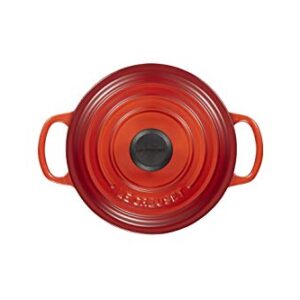 Le Creuset Enameled Cast Iron Signature Round Dutch Oven, 2 qt., Cerise