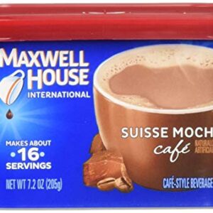 Maxwell House International Cafe Suisse Mocha Cafe (434580), 7.2 Ounce (Pack of 8)