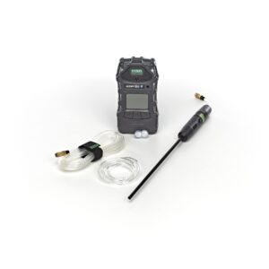 MSA 10116926 ALTAIR 5X Multi-Gas Detector - (LEL, O2, CO, H2S), 10' Line, 1' Probe, Charcoal Device with Monochrome Display, Portable Gas Monitor, UL/CSA, Includes Instrument/Line/Probe