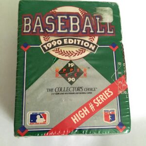 1990 Upper Deck Baseball High Series Factory Sealed Box (100)