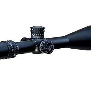 NIGHTFORCE NXS 5.5-22x56mm F2 30mm Tube Precise Black Hunting Gun Scope - ZeroStop Second Focal Plane Long-Range Shooting Scope, Moar - 20 MOA Reticle (C434)