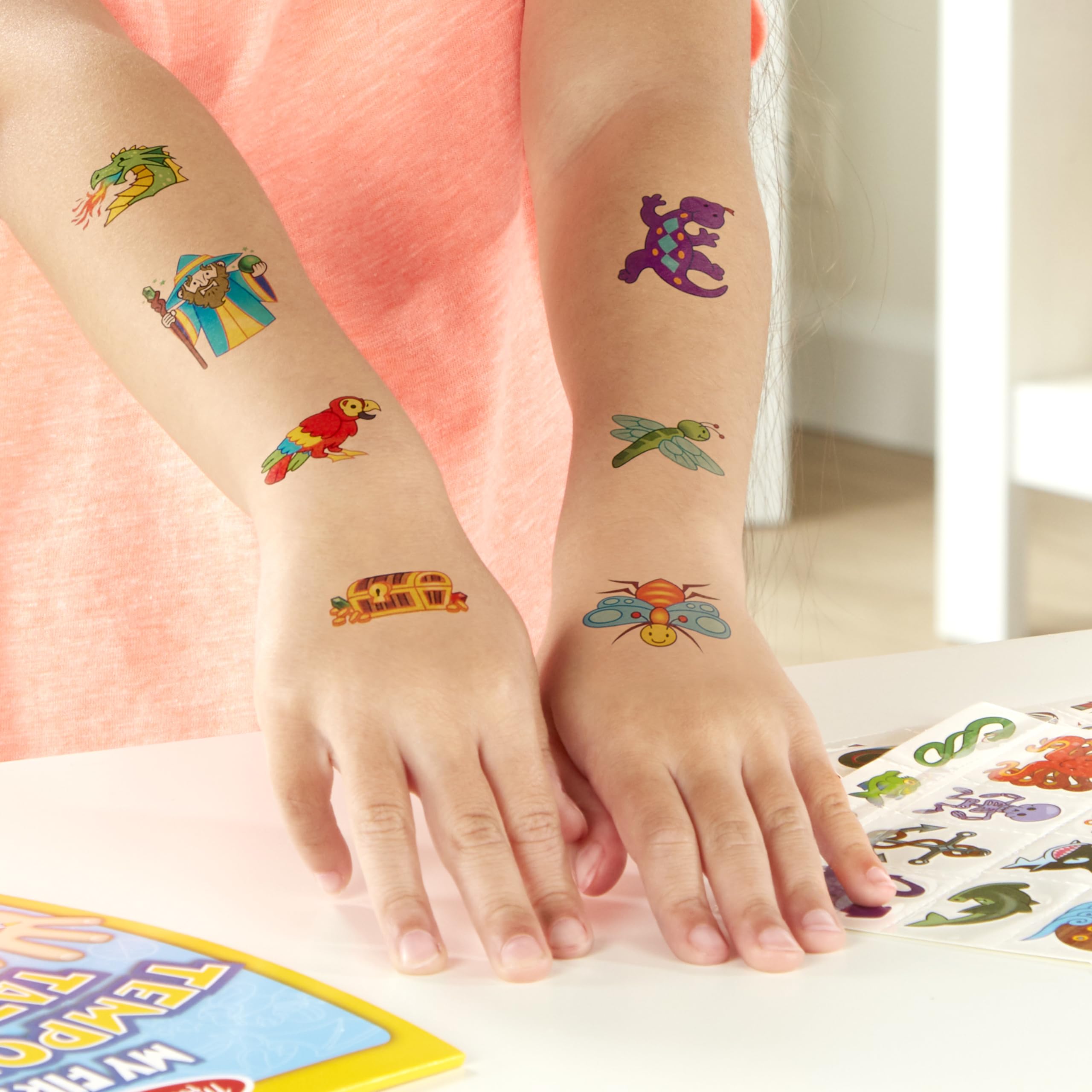 Melissa & Doug My First Temporary Tattoos - Blue