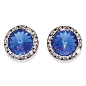 Dasha 17mm Pierced Crystal Performance Earrings Crystal 2710P