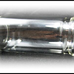 "Medicine Vial" 2 1/4-inch Glass Guitar Slide - a classic slide style for playing the blues