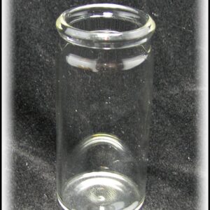 "Medicine Vial" 2 1/4-inch Glass Guitar Slide - a classic slide style for playing the blues