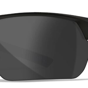 Wiley X 4004 Guard Advanced Glasses Smoke Grey Clear Lenses Matte Black Frame