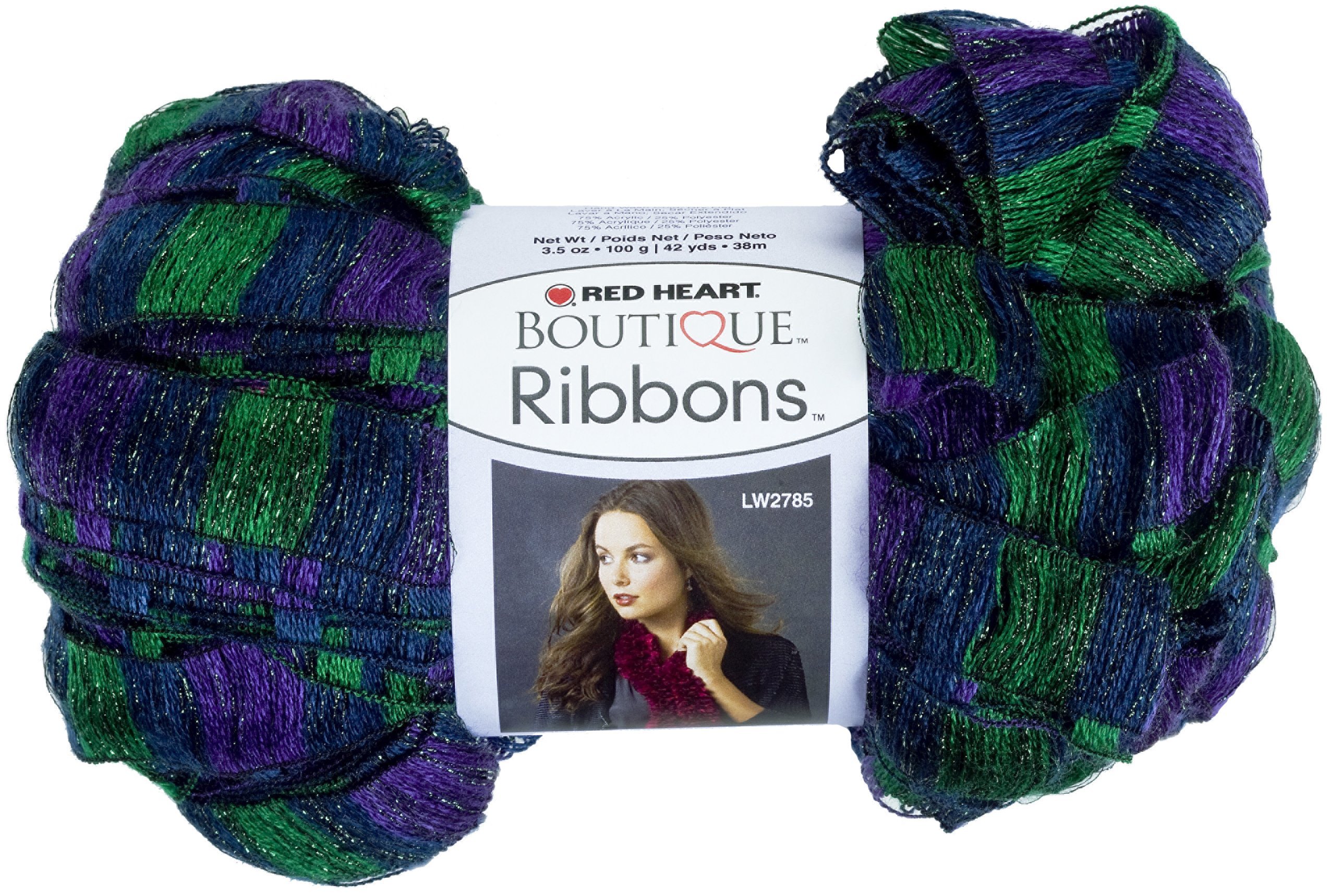 RED HEART Boutique Ribbons Yarn, Grapevine (E790.1933)