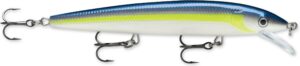 rapala husky jerk 08 fishing lure, 3.125-inch, helsinki shad