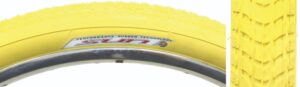 sunlite cruiser 927 tires, 26 x 2.125, yellow/yellow