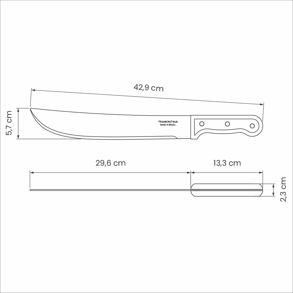 Tramontina Machete Wood