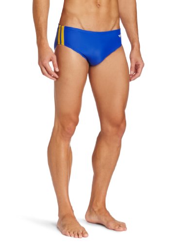 The Finals Men's Standard Xtra Life Lycra Fiber Reactor Athletic Racer, Royal/Gold, 32