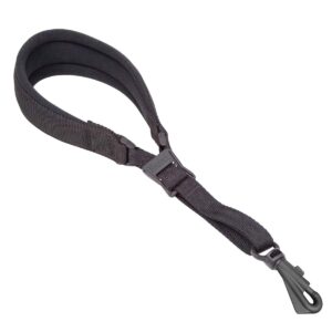 neotech pad-it strap, black, x-long, swivel hook saxophone strap (3901172)