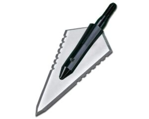 killer bee stinger buzzcut 2 blade arrow broadhead (pack of 3), 100-grain