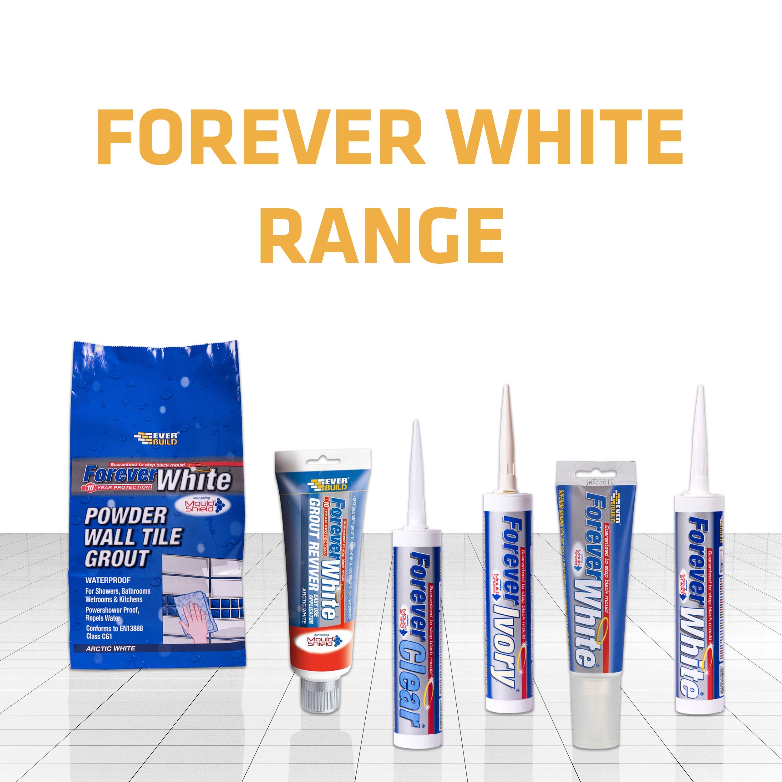 Everbuild Forever White Grout Reviver 200ml EVBFWREVIVE