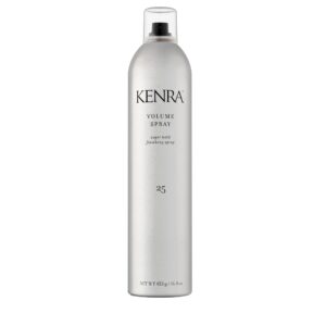 kenra volume spray 25 80% | super hold finishing & styling hairspray | flake-free & fast-drying | wind & humidity resistance | all hair types | 16 oz