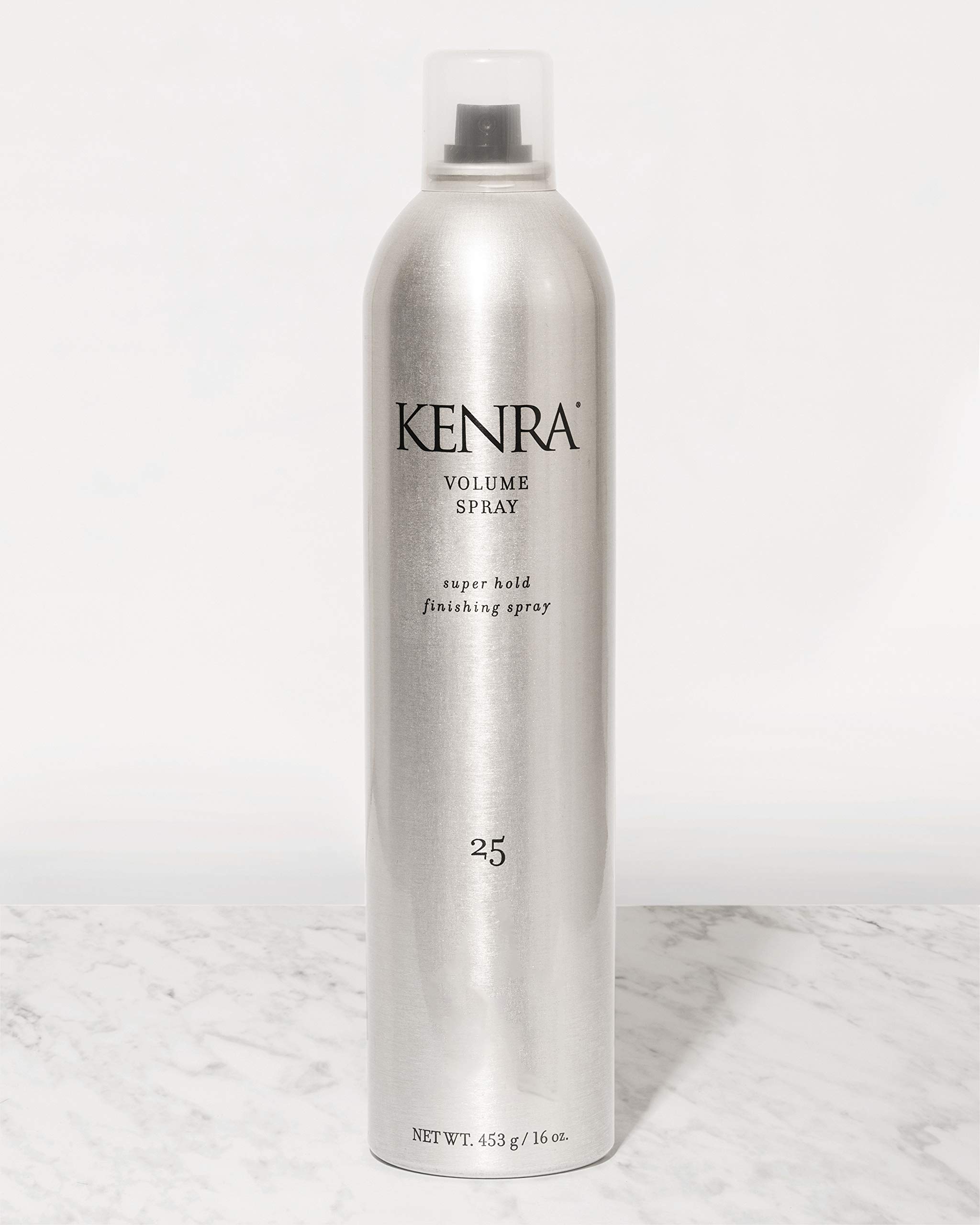 Kenra Volume Spray 25 80% | Super Hold Finishing & Styling Hairspray | Flake-free & Fast-drying | Wind & Humidity Resistance | All Hair Types | 16 oz