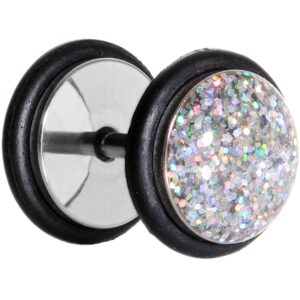 Body Candy Aurora Super Glitter Luxe Cheater Plugs Set of 2